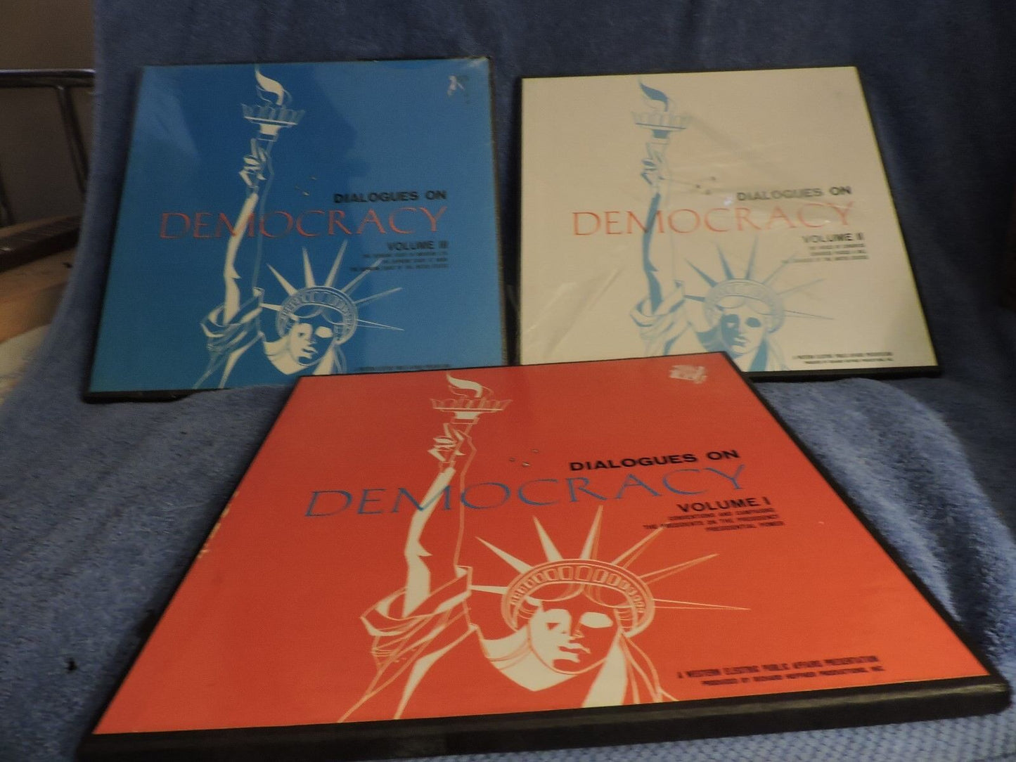 Albumn set DIALOGUES ON DEMOCRACY VOLUMES 1-3 (1966)