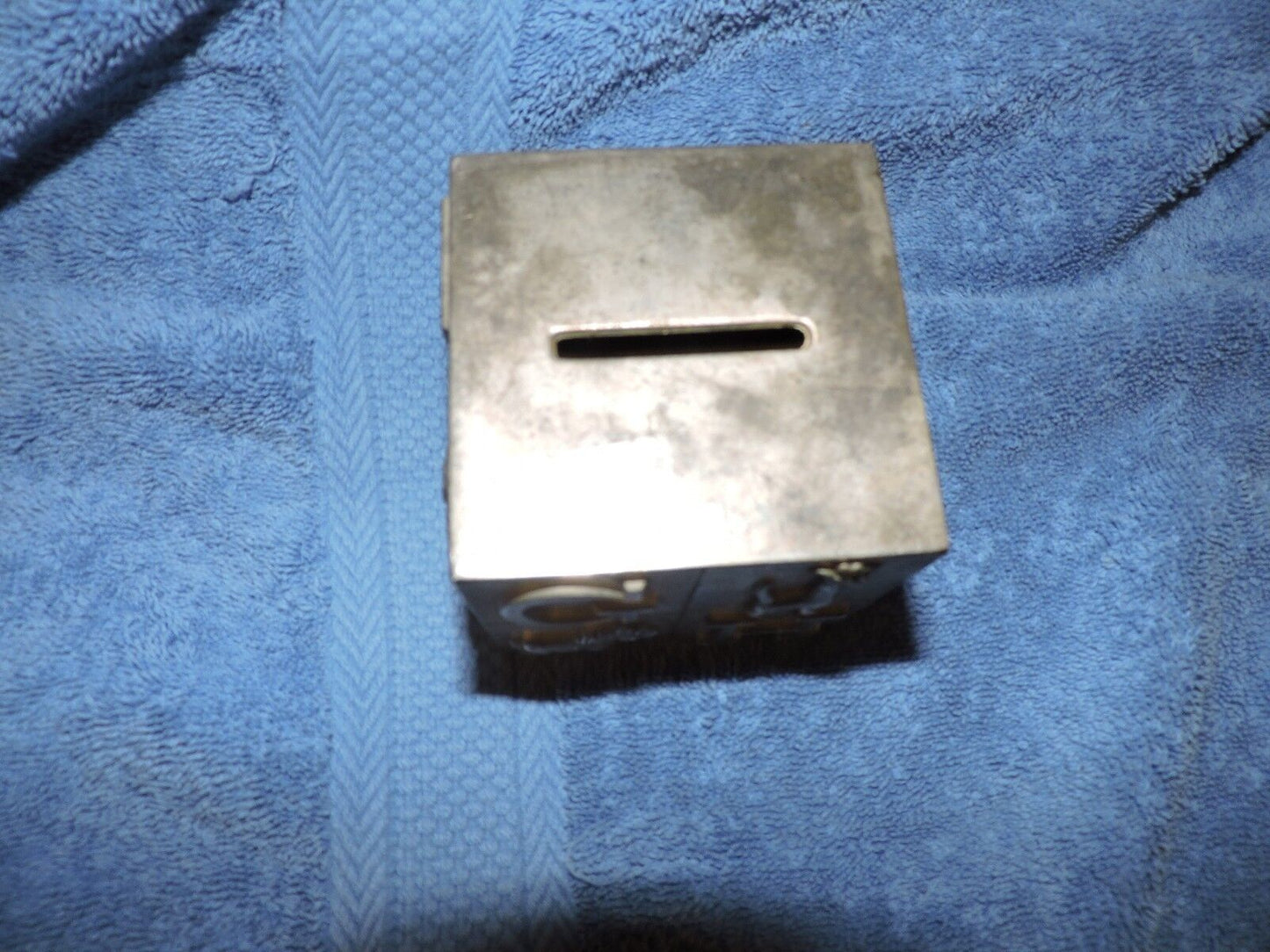 Pewter Vintage Mini Kleenex Box Holder