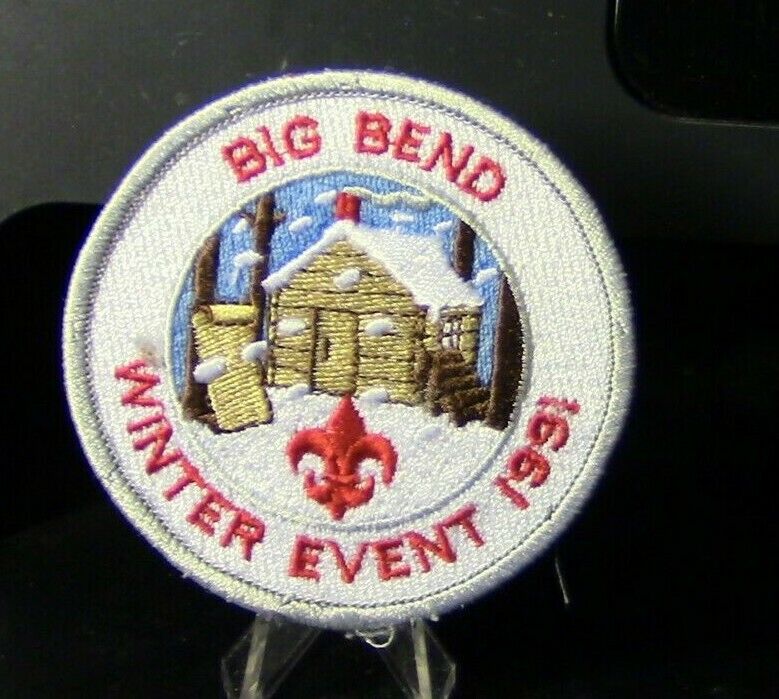 Vintage BSA : Big Bend Winter Bend 1991 Patch