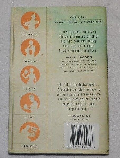 First Edition-Harry Lipkin, Private Eye by Barry Fantoni (2012, Hardcover)