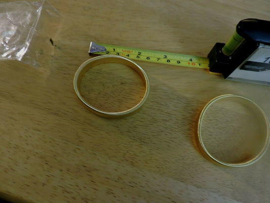 GOLD ELASTIC STRETCH BRACELETS--SET OF TWO