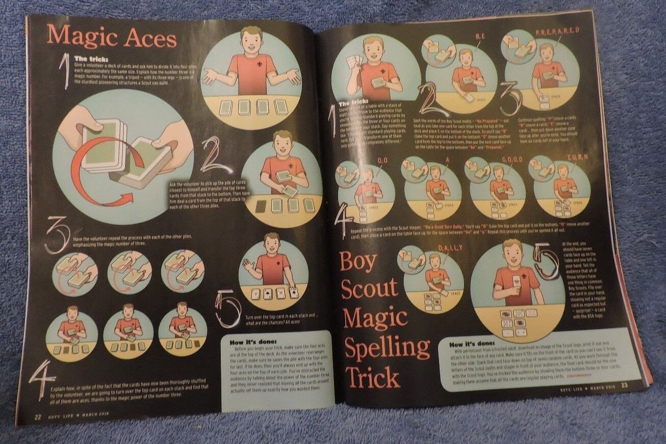 Boy's Life "Cliff Hanger" March 2016