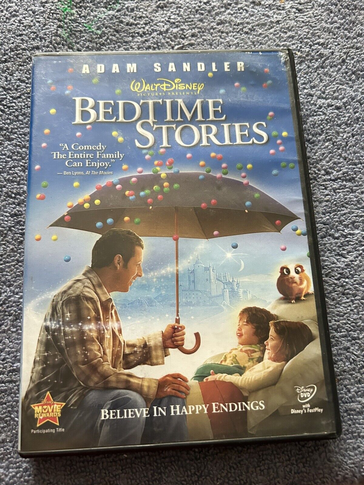 Bedtime Stories DVD, 2008) WALT DISNEY/ADAM SANDLER