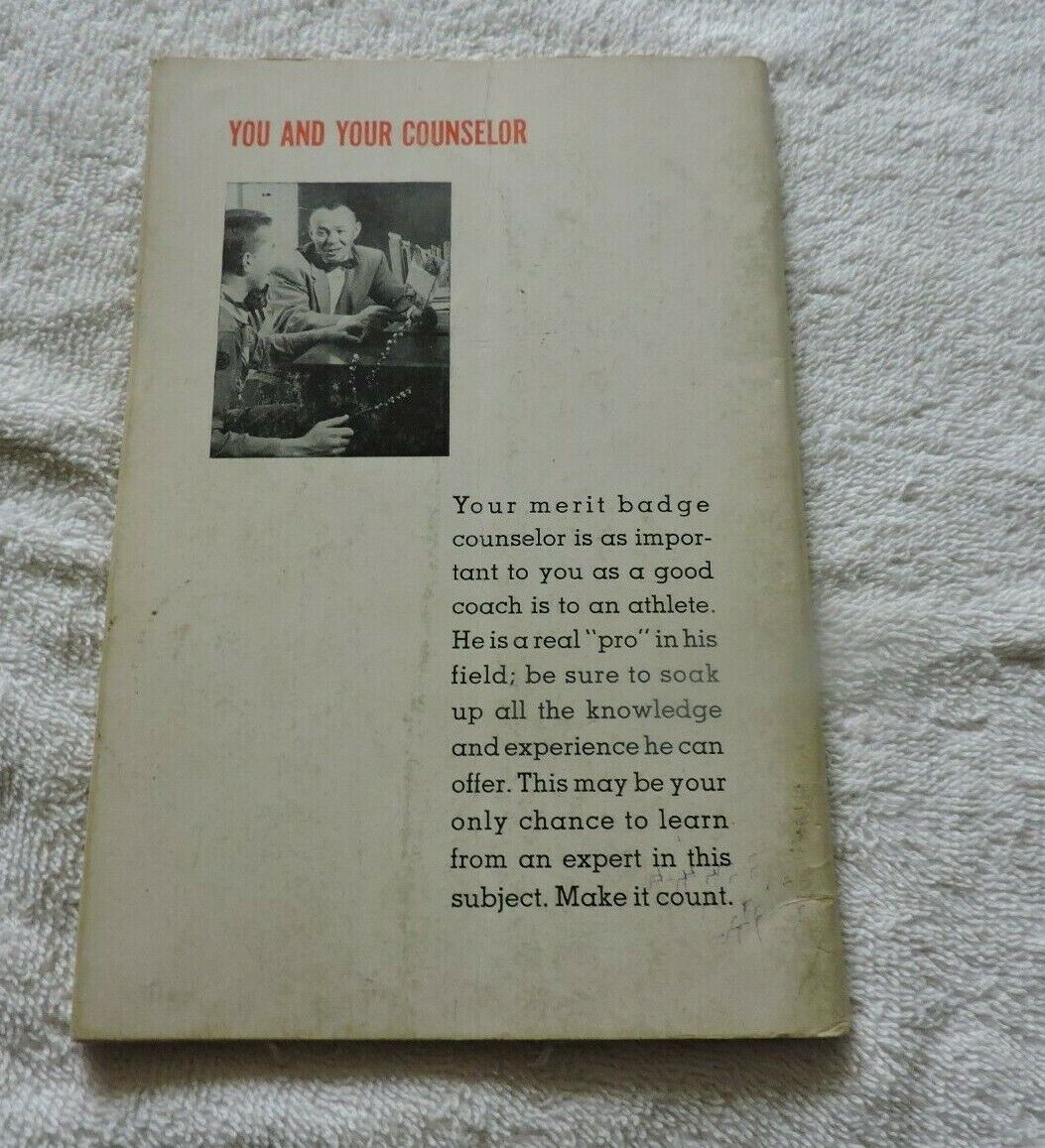 Boy Scouts of America Merit Badge Series Forestry 1970