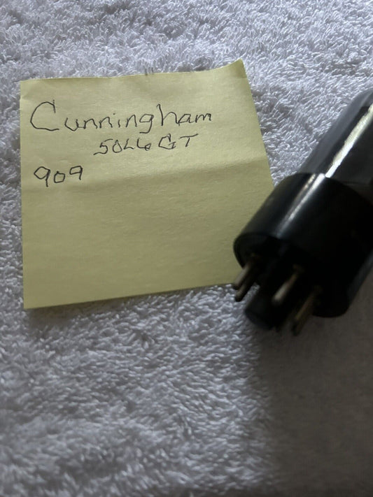 UNTESTED CUNNINGHAM 50L6GT ELECTRON RADIO TUBE