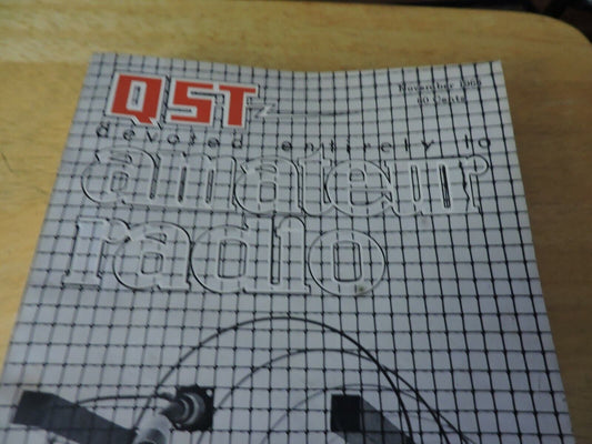 QST AMATEUR RADIO MAGAZINE NOVEMBER 1965