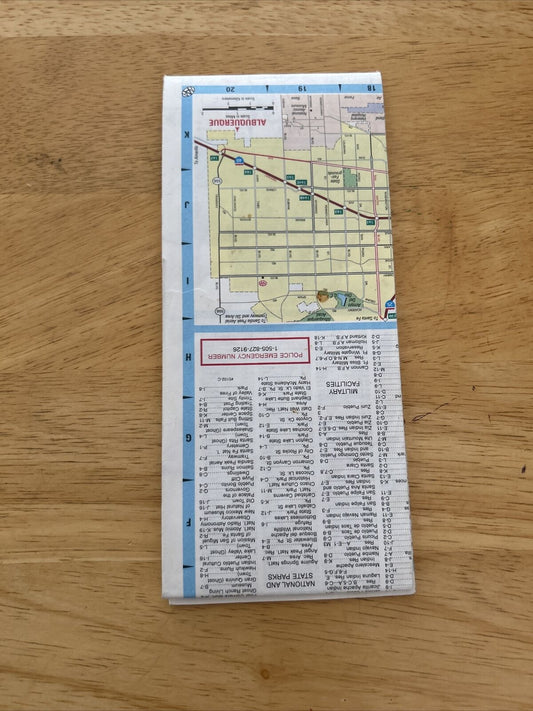 Arizona and New Mexico Road Map AAA