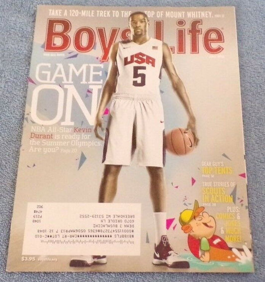 Boys' Life Magazine July 2012 Issue