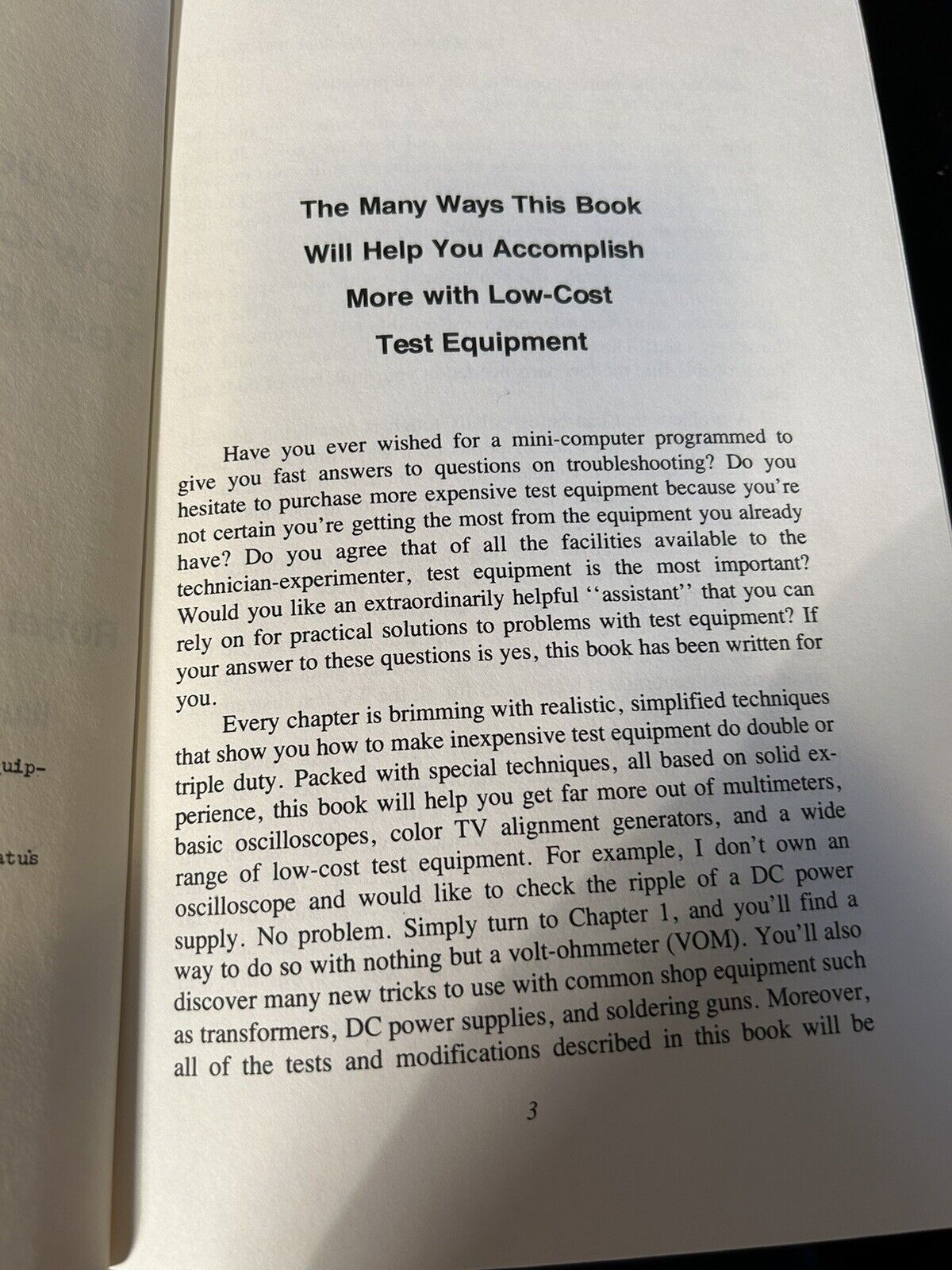 Hardcover: Practical Handbook of low-cost electronic test equipment, 1979