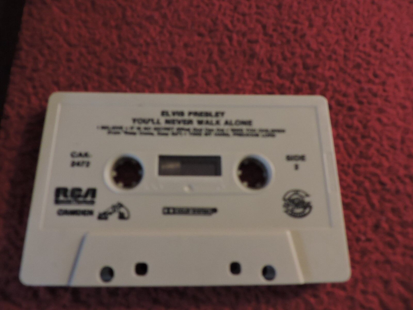 Vintage (1985) You'll Never Walk Alone by Elvis Presley (Music Cassette Tape)