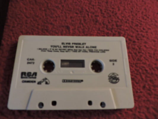 Vintage (1985) You'll Never Walk Alone by Elvis Presley (Music Cassette Tape)