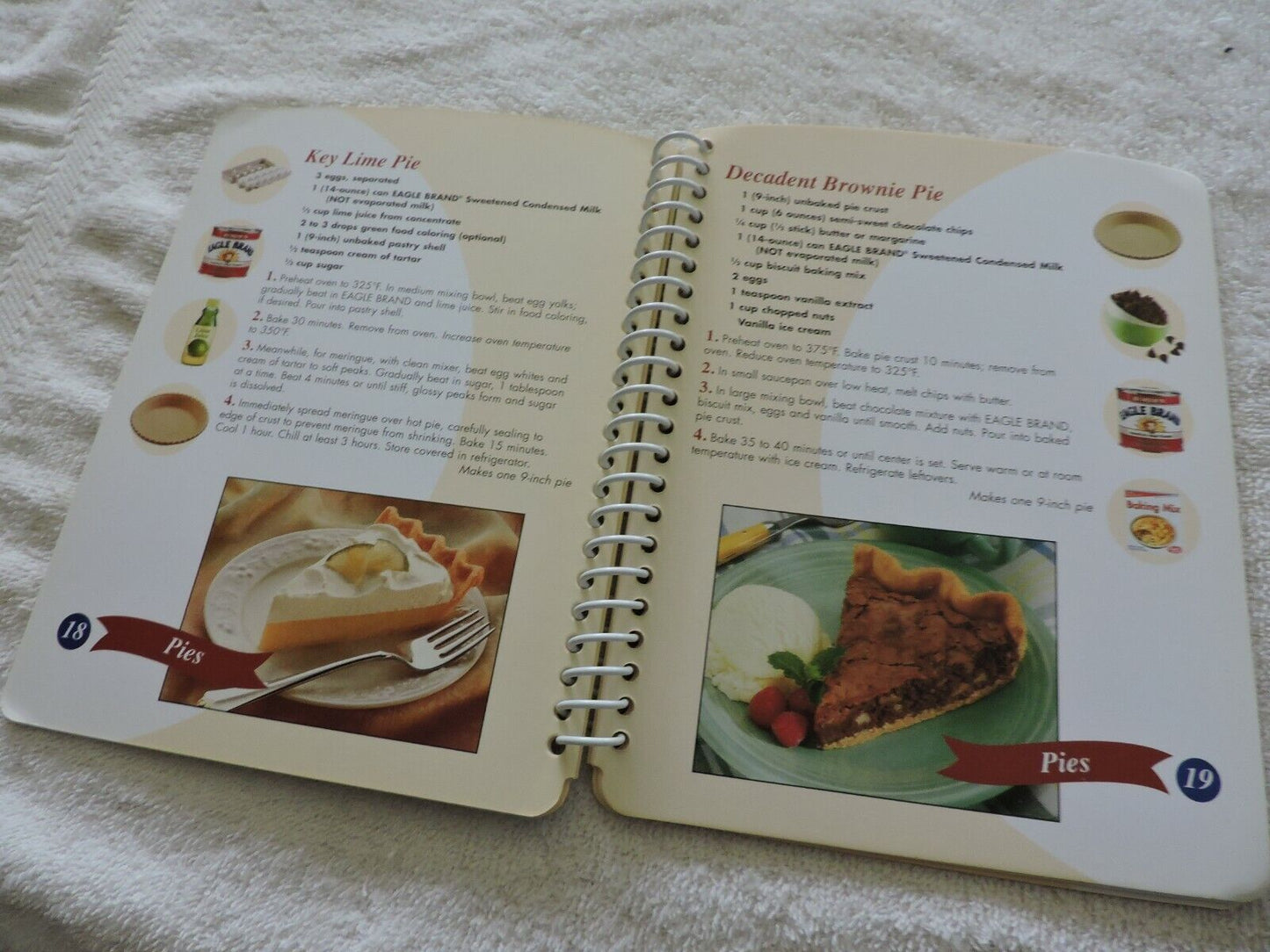 BORDEN EAGLE BRAND 1-2-3 DESSERT RECIPE BOOK