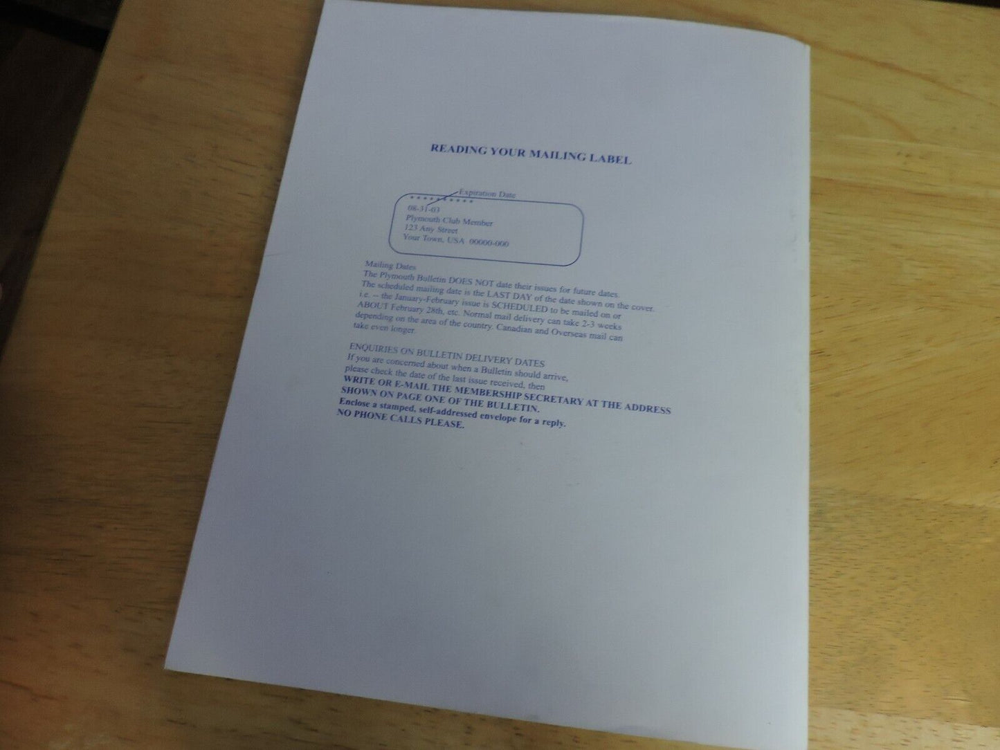 THE PLYMOUTH BULLETIN SEPTEMBER/OCTOBER 2008