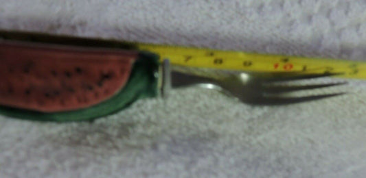 UNIQUE WATERMELON FORK, 5 INCHES LONG MADE IN JAPAN