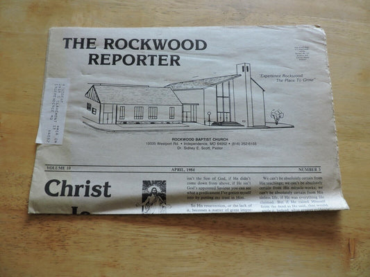 The Rockwood Reporter April 1984