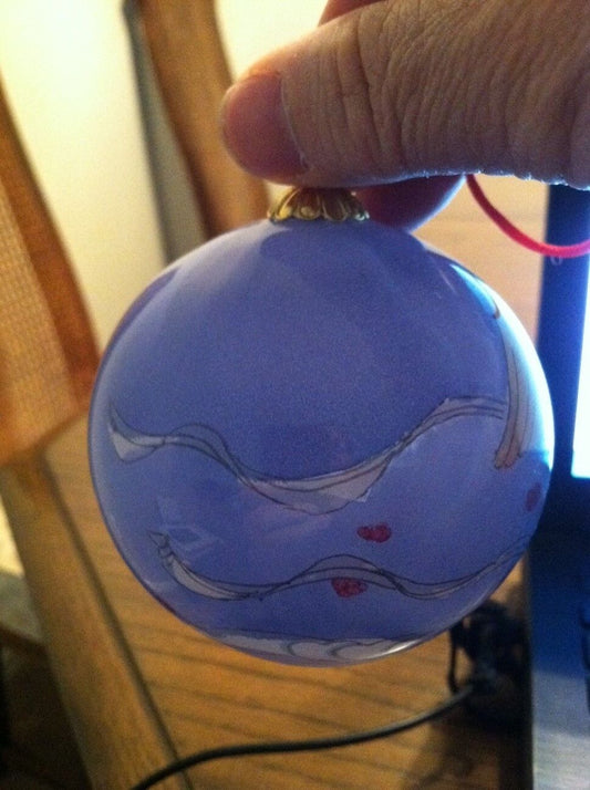 Collectible Top of the Rock Ornament-hand painted.