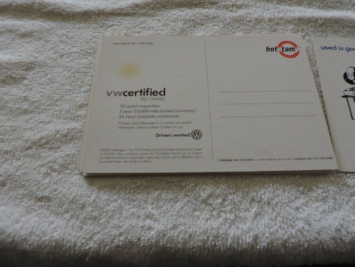 USED IS GOOD--VOLKS WAGON-- VW CERTIFIED