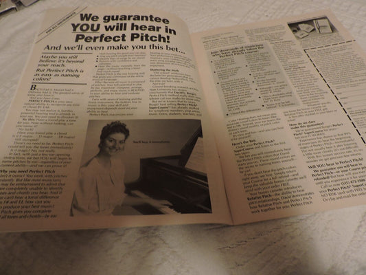 Sheet Music Magazine: April 1990 Standard Piano/Guitar Edition