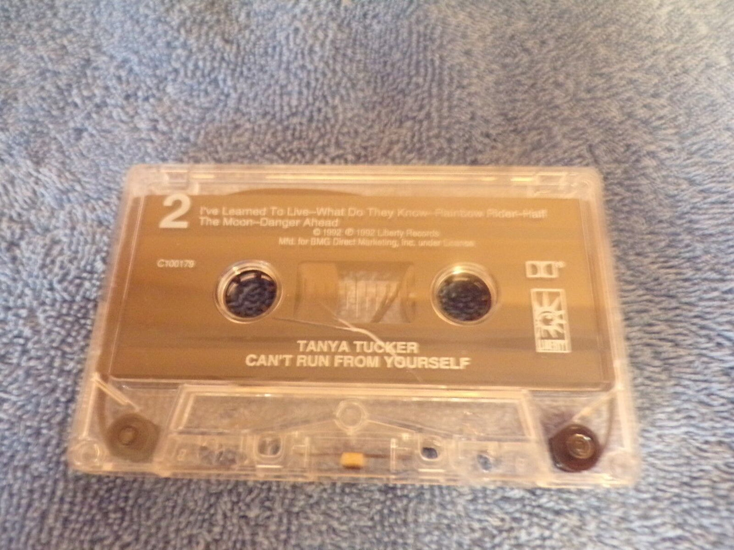 Tanya Tucker - Can't Run From Yourself (Music Cassette Tape)