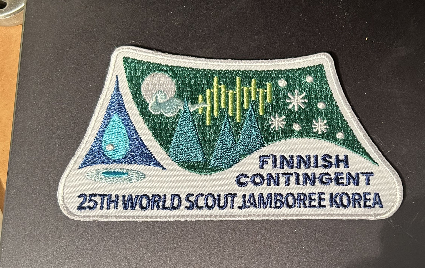 World Scouting Patch: 25th World Scout Jamboree, Korea 2023-Finnish Contingent