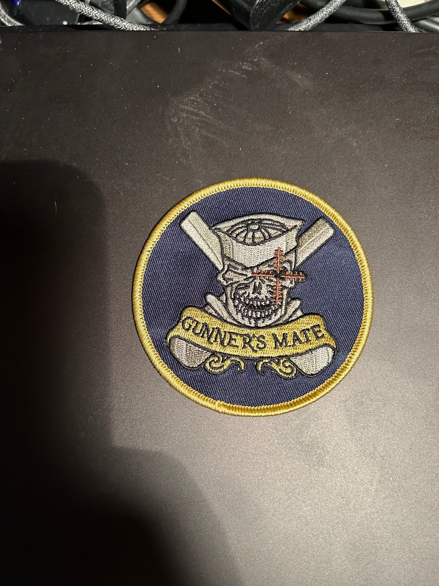 U S Navy "GUNNERS MATE" patch