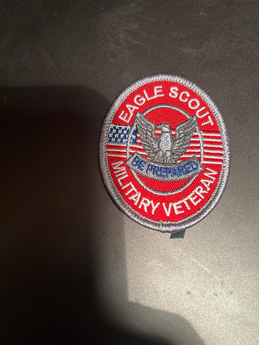 BSA Eagle Scout/Military Veteran (Private Issue)