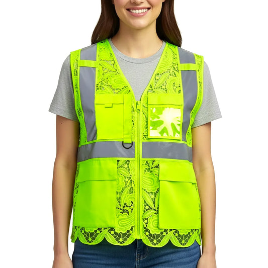 Lace Safety Vest (With Pockets)