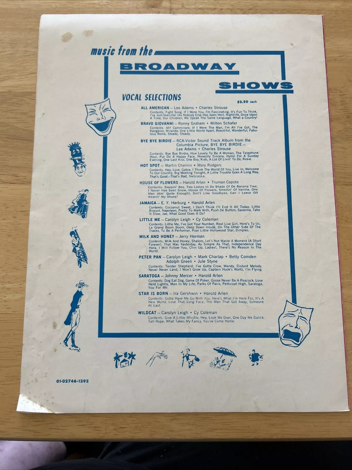Hello, Dolly! Sheet Music by Jerry Hermann 1963