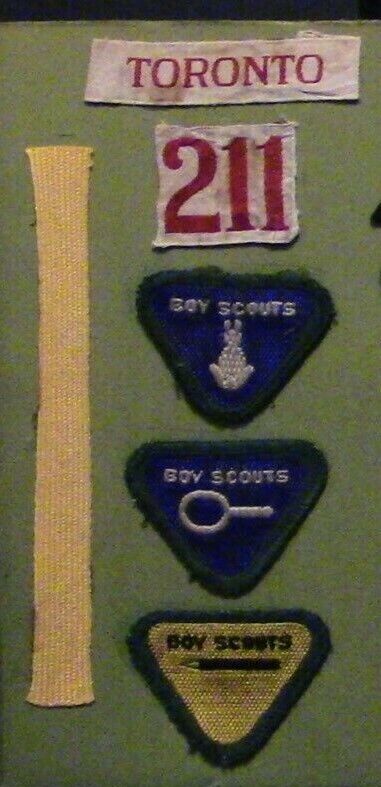 Canadian Wolf Cub Proficiency Patch Combo Set: Rank/Proficiency/Troop/Tenure