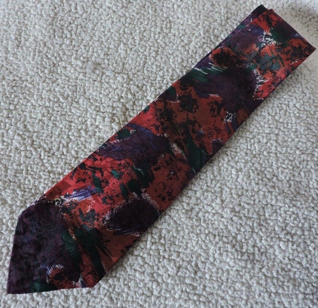 Multi-colored Polyester Men's Tie