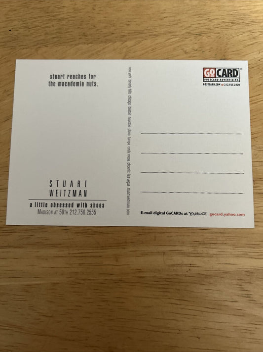 Stuart Weitzman A little obsessed with Shoes Postcard