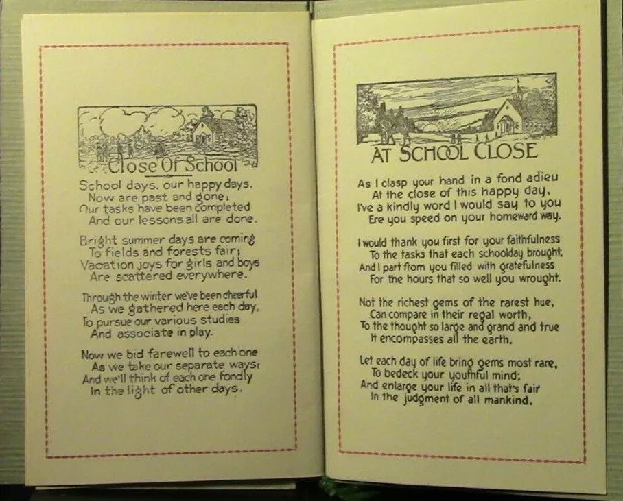 1930 Edition: Silver Valley School Dist., Franklin County, Kansas Souvenir Book