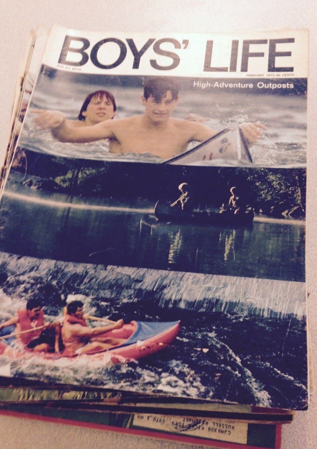 VINTAGE BOYS LIFE MAGAZINE - FEBRUARY 1972