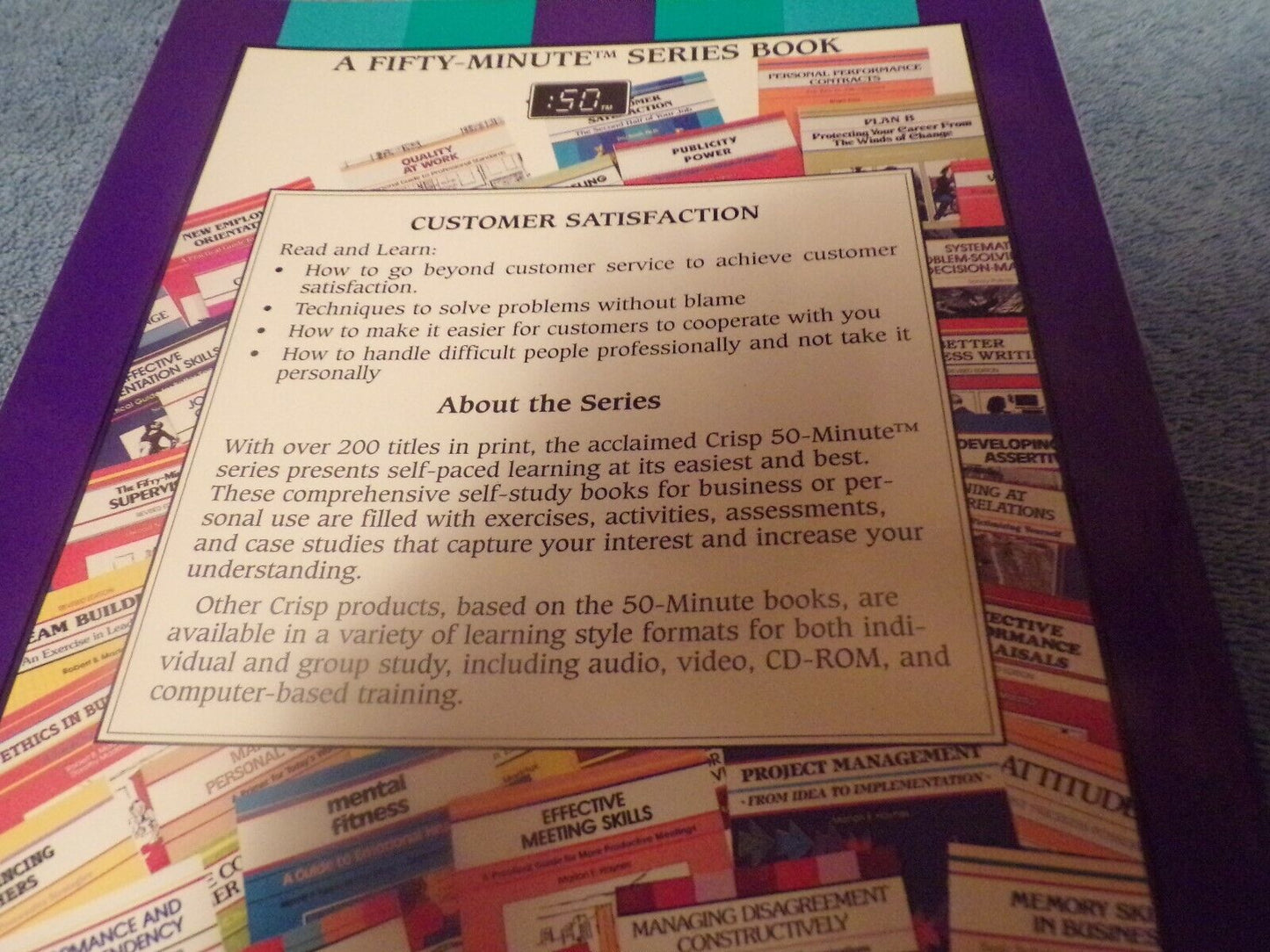 Customer Satisfaction: The Other Half of Your Job