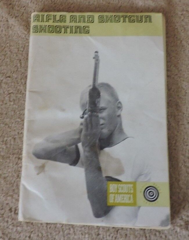 Boy Scout Merit Badge "Rifle and Shotgun Shooting" Pamphlet 1977 Printing