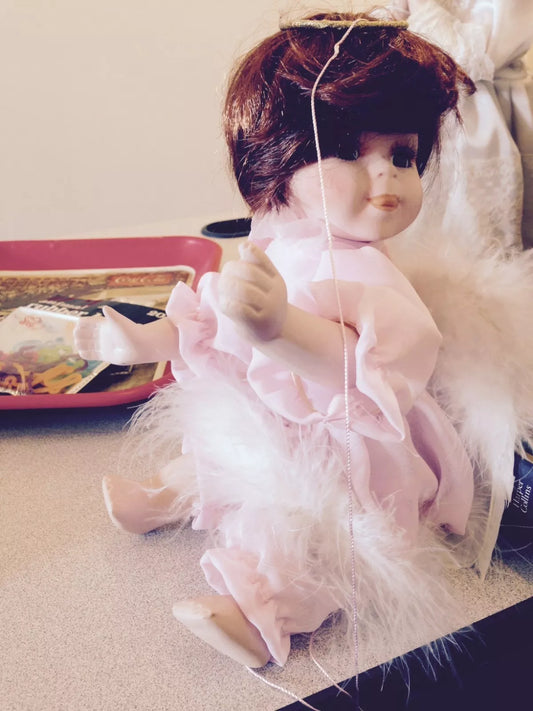 PORCELAIN ANGEL PUPPETTE
