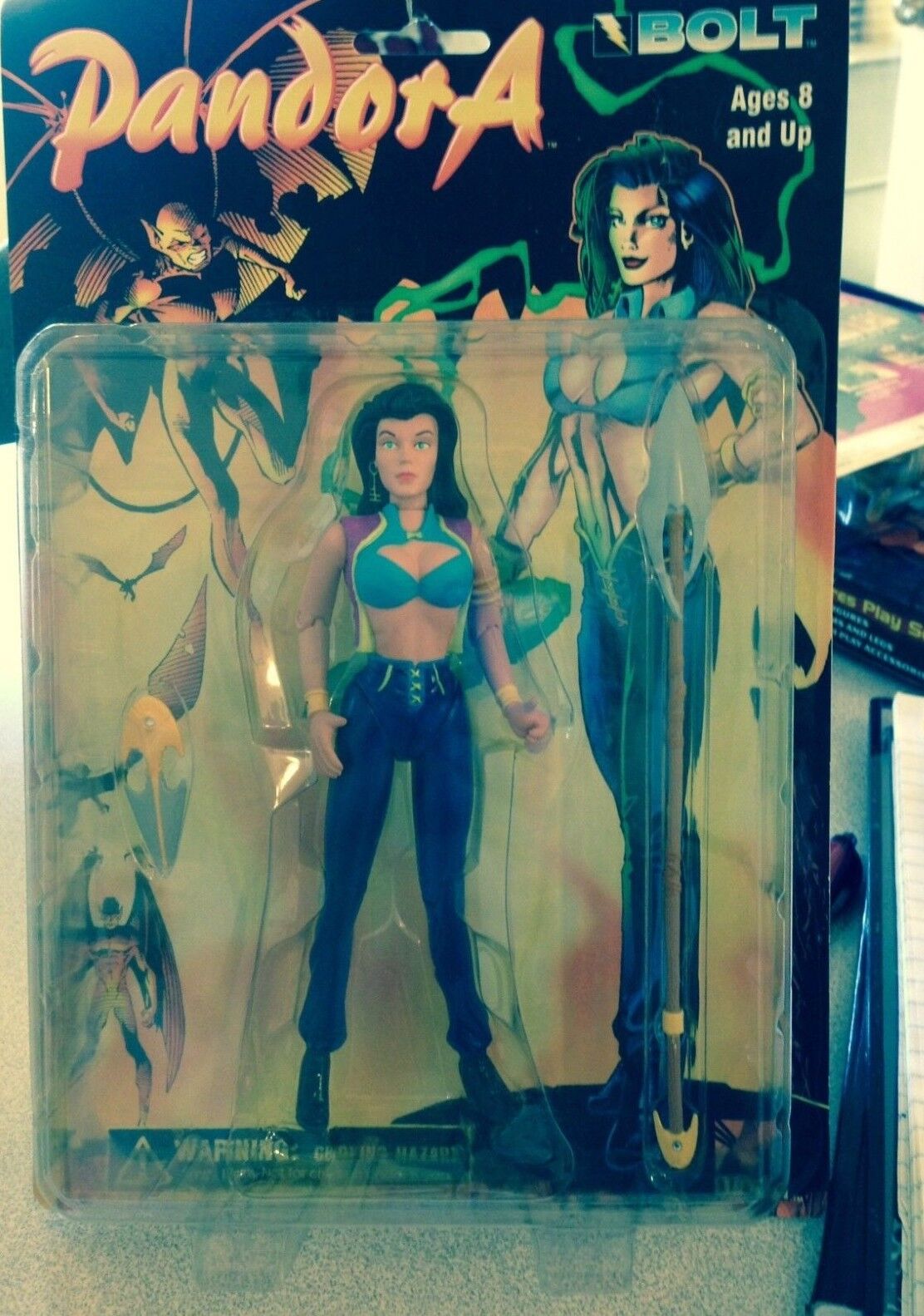 Bolt Pandora Action Figure 1997