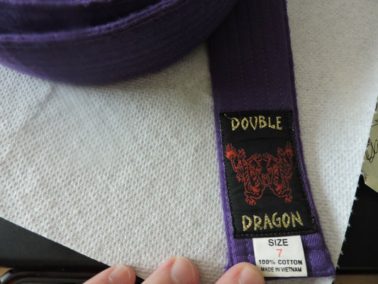 Karate Ranking Belt --PURPLE --Size 7 (129