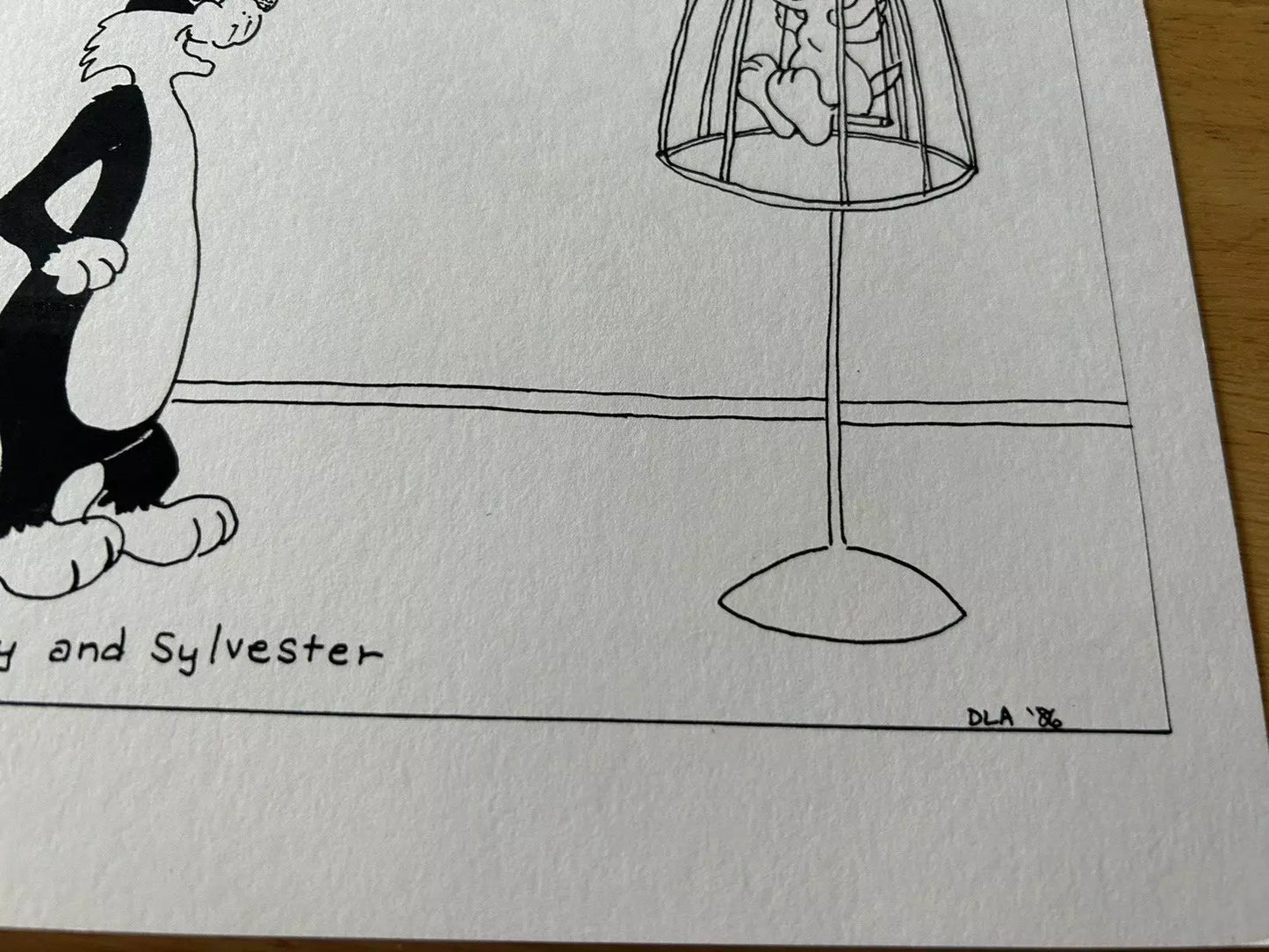 A SALUTE TO WB WARNER BROS. LOONEY TUNES TWEETY AND SYLVESTER 1986