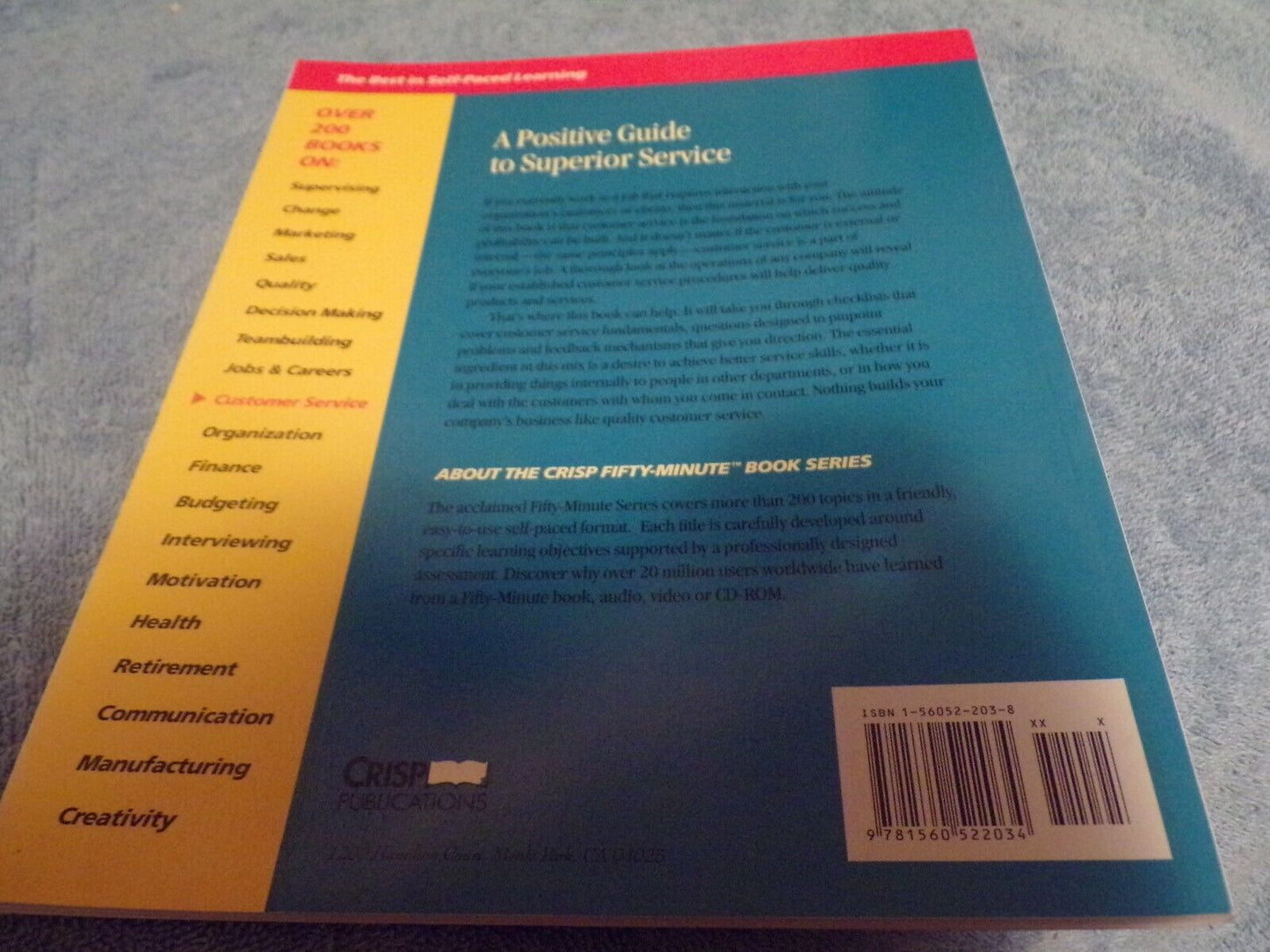 Quality Customer Service: A Positive Guide to Superior Service