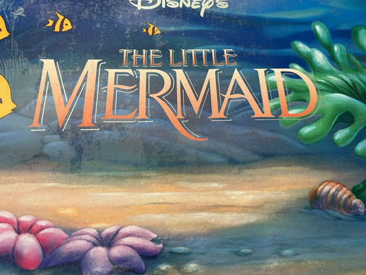 DISNEY'S THE LITTLE MERMAID COMEMORATIVE LITHOGRAPH SET OF 4 14 X 11 INCHES NEW