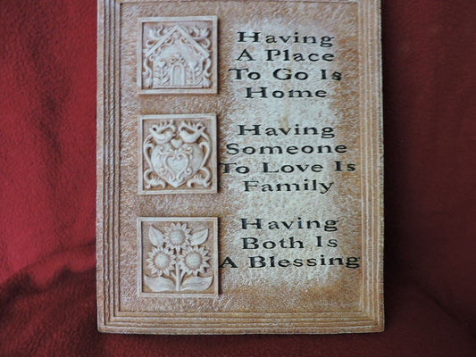BLESSING PLAQUE