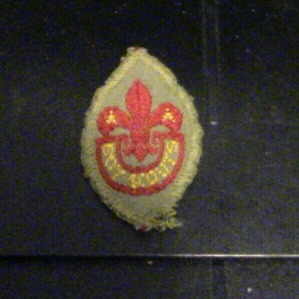 Canadian Boy Scout Patch: Tenderfoot Rank Patch (This Style 1909 to 1968)