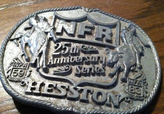 National Finals Rodeo: 25TH ANNIVERSARY SERIES BELT BUCKLE