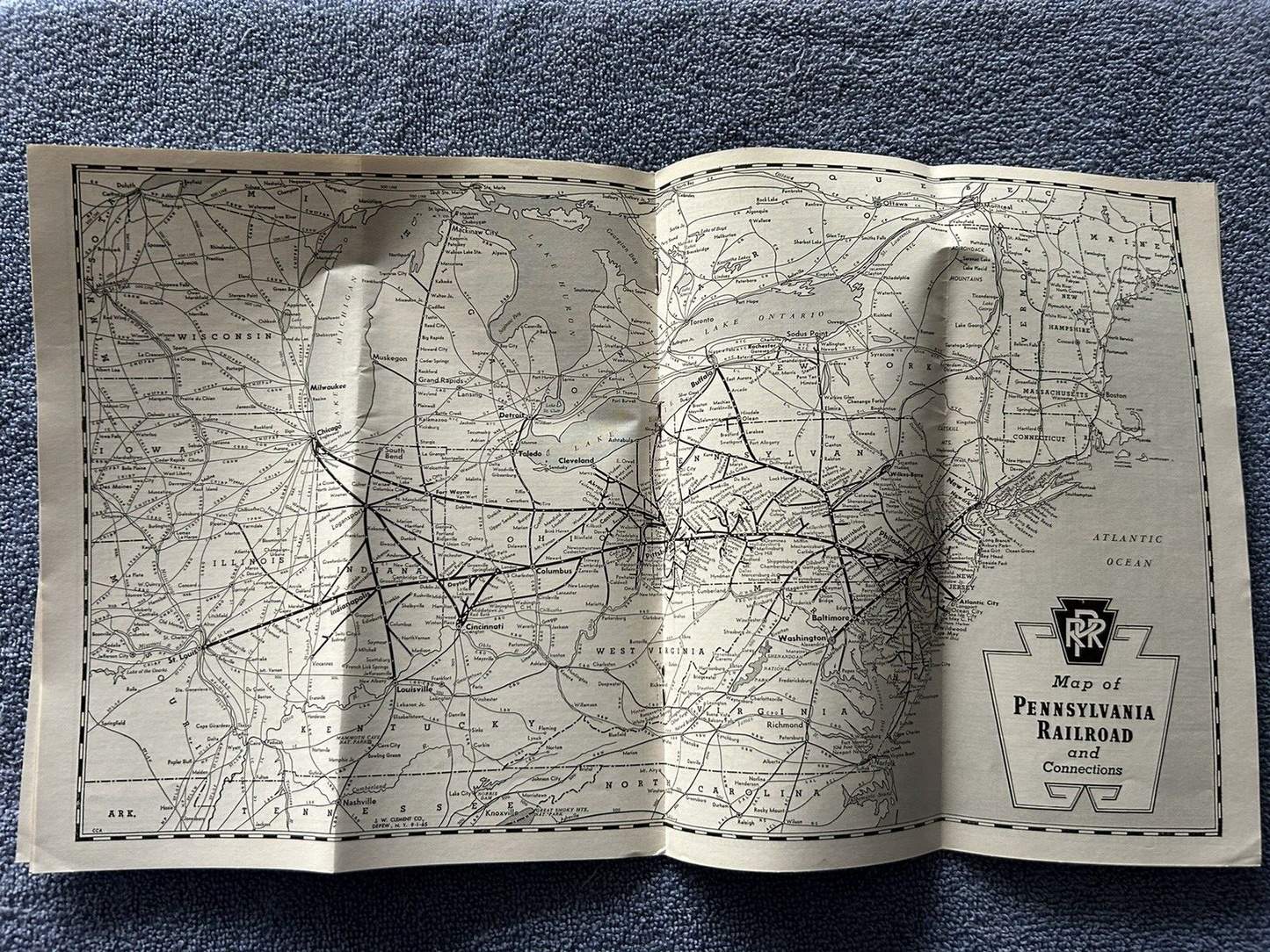 PRR PASSENER TRAIN SCHEDULES JANUARY 29, 1967