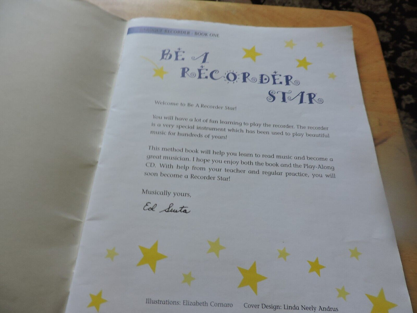 BE A RECORDER STAR BY ED SUETA