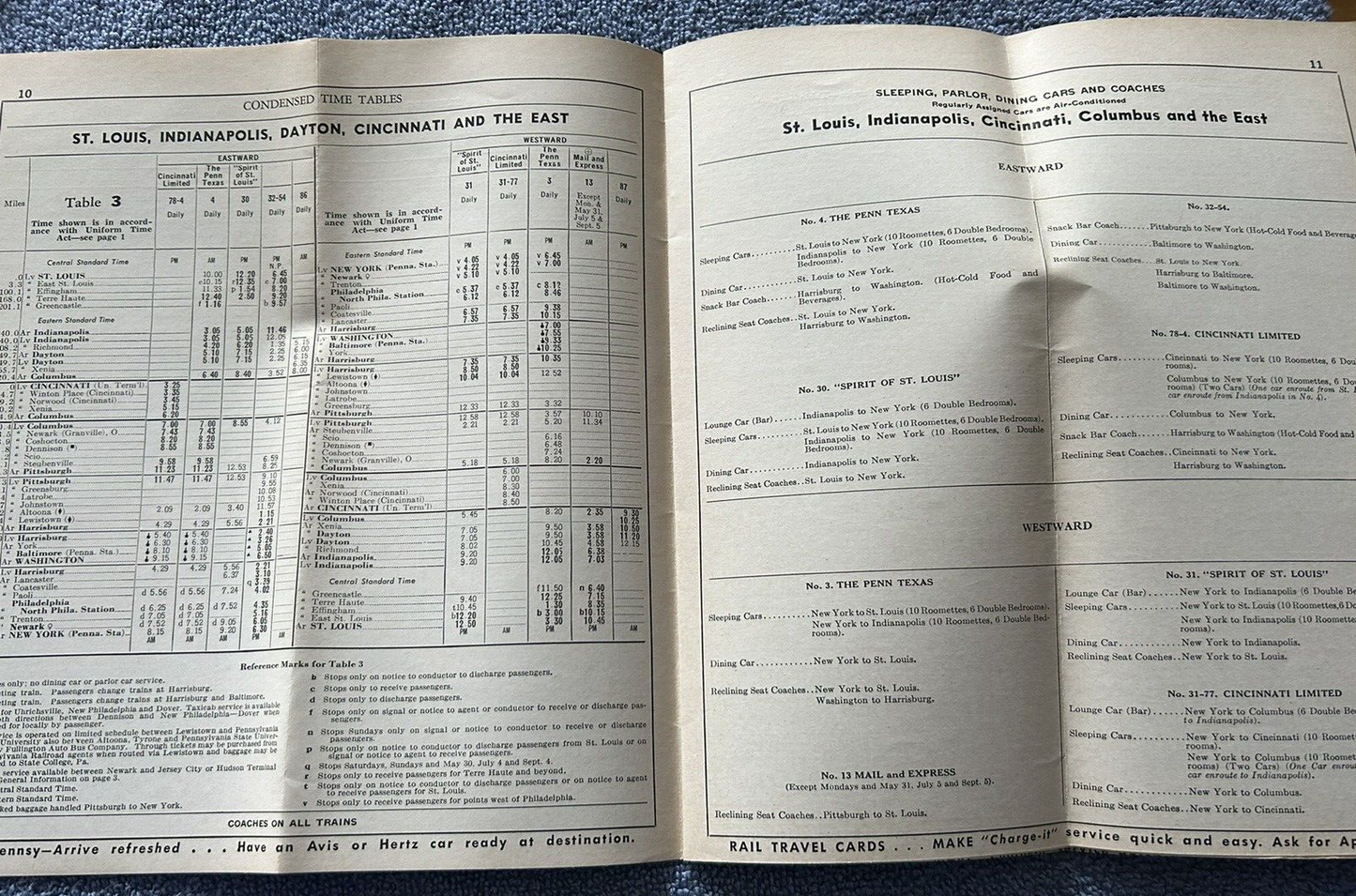 PRR PASSENER TRAIN SCHEDULES APRIL 30, 1967