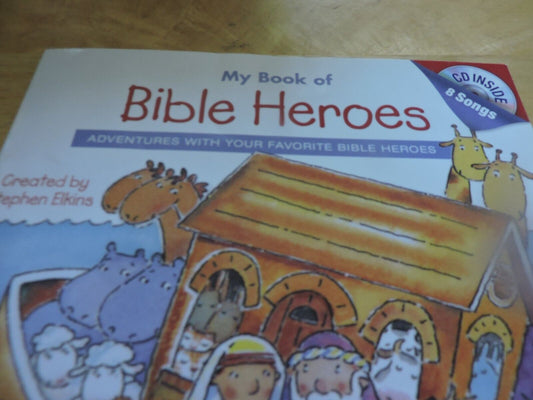 MY BOOK OF BIBLE HEROES WITH CD: STEPHEN ELKINS