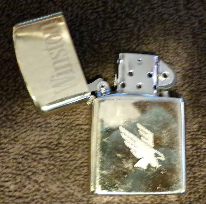 Vintage Firebird Gold Winston Lighter