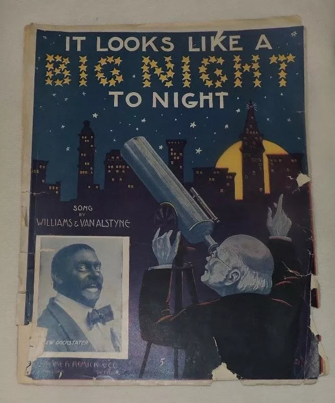 It Looks Like A Big Night Tonight Piano Sheet Music